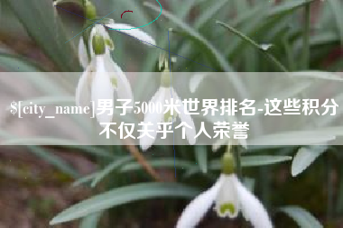 河源男子5000米世界排名-这些积分不仅关乎个人荣誉