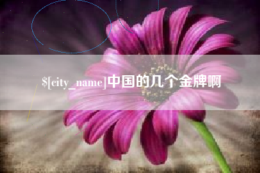 河源中国的几个金牌啊