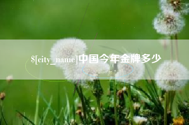 河源中国今年金牌多少
