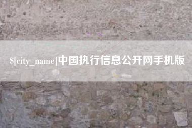河源中国执行信息公开网手机版