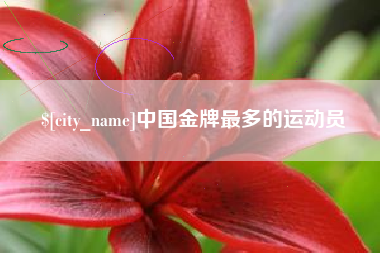 河源中国金牌最多的运动员