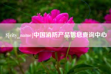 河源中国消防产品信息查询中心