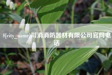 河源川消消防器材有限公司官网电话