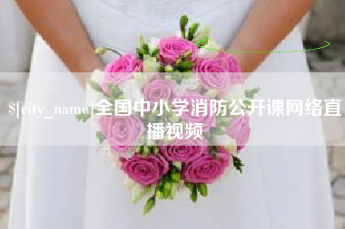 河源全国中小学消防公开课网络直播视频