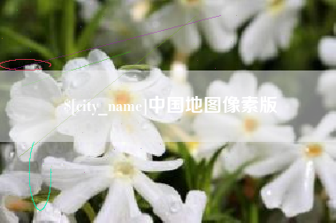河源中国地图像素版