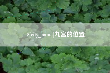 河源九宫的位置