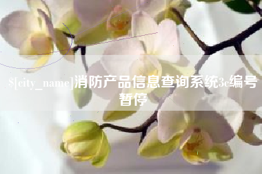 河源消防产品信息查询系统3c编号暂停