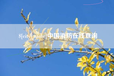河源中国消防在线查询